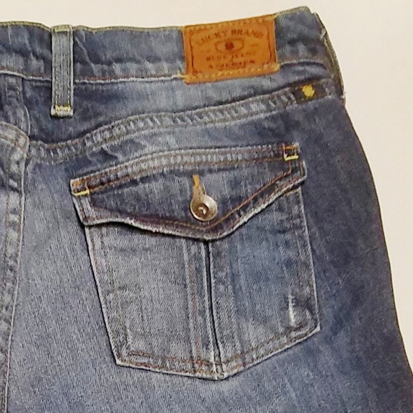 Lucky Brand Womans 6/28 Sweet'N Straight Crop - Picture 4 of 8